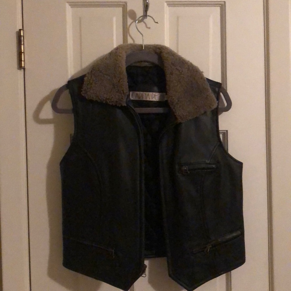 Womans Leather vest